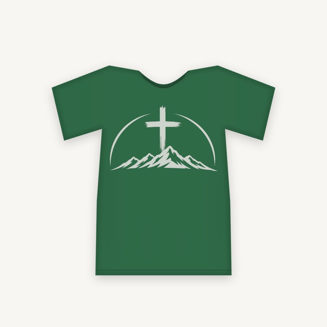 Cross & Ridge Tee
